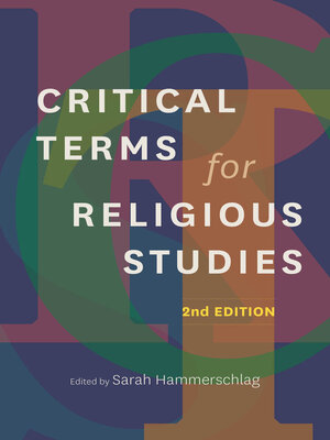 cover image of Critical Terms for Religious Studies